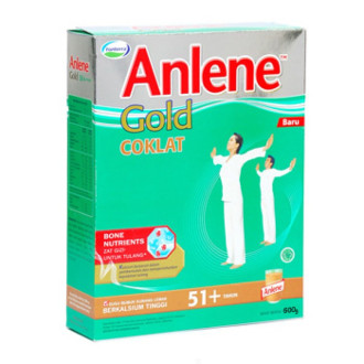 ANLENE GOLD COKLAT 600G